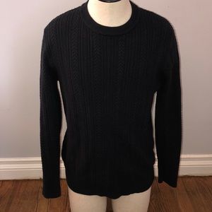 H&M Black Knit Sweater